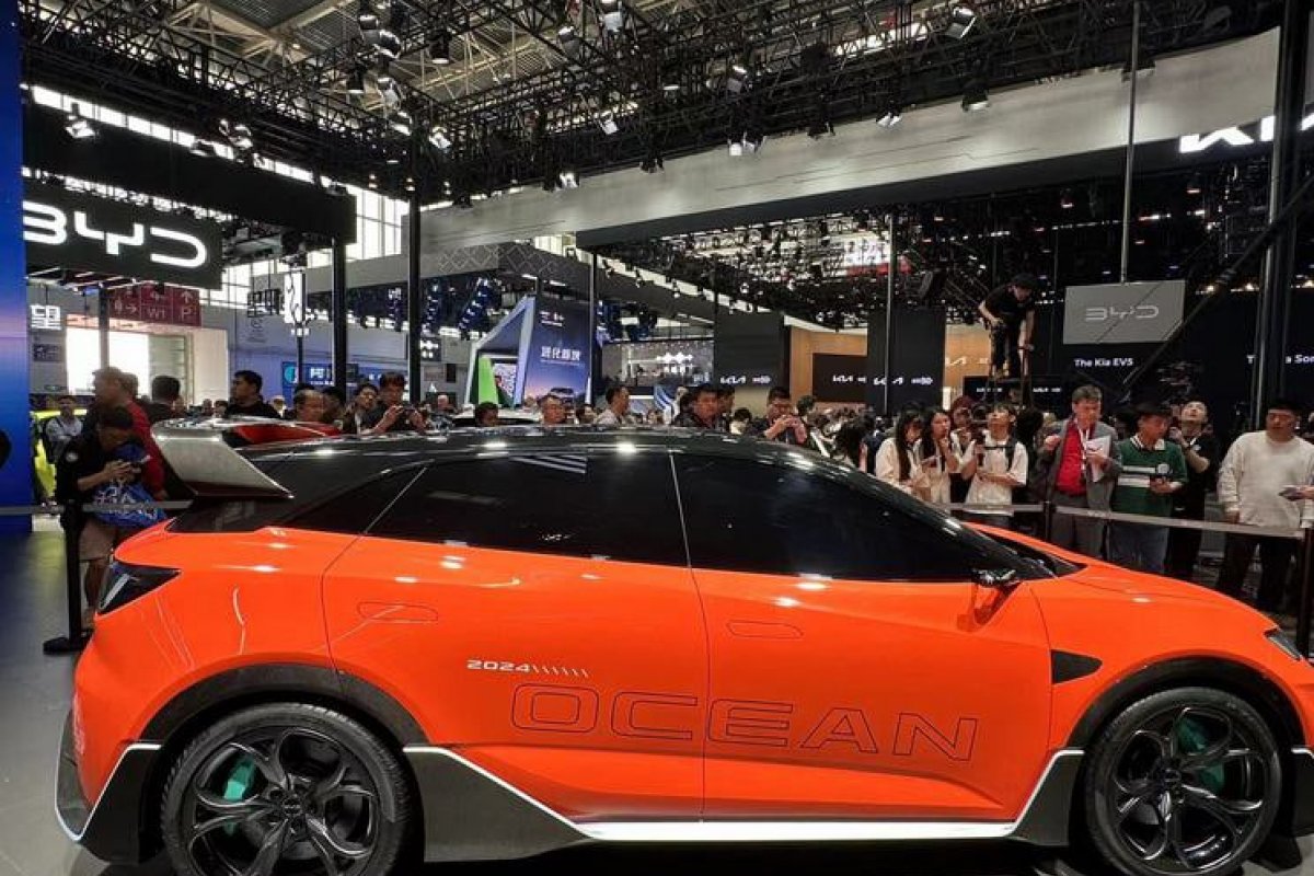 BYD mostra na China substituto do Dolphin