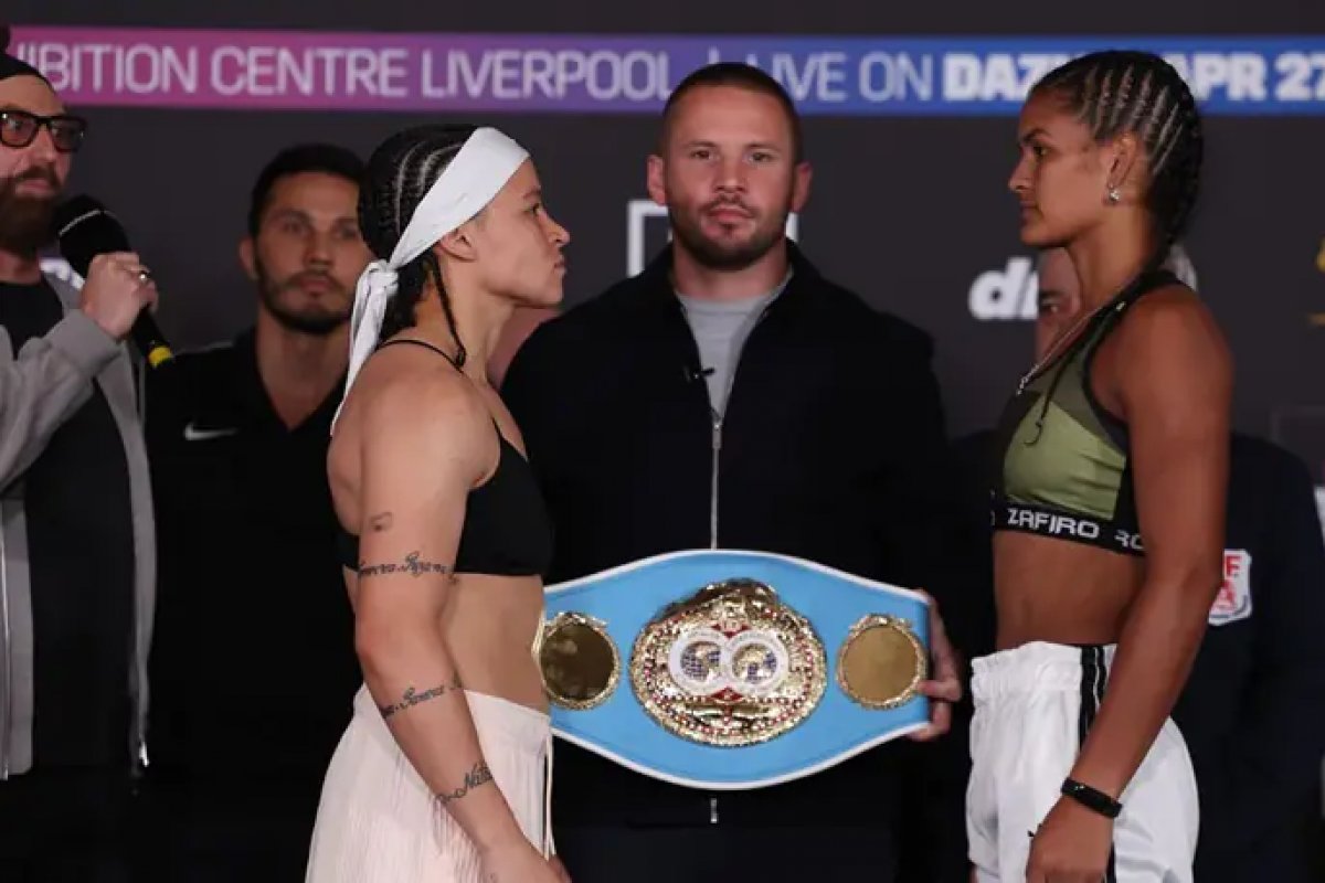 Baiana Bia Ferreira pode receber título mundial no boxe profissional neste sábado (27)