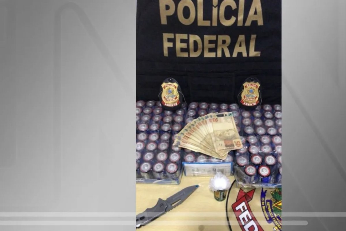 Peruano é preso pela PF tentando entrar no Brasil com cocaína dentro de pilhas