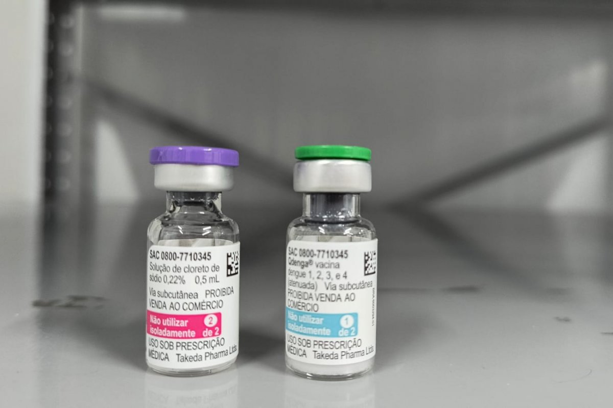 Bahia recebe mais de 67 mil novas doses da vacina contra a dengue