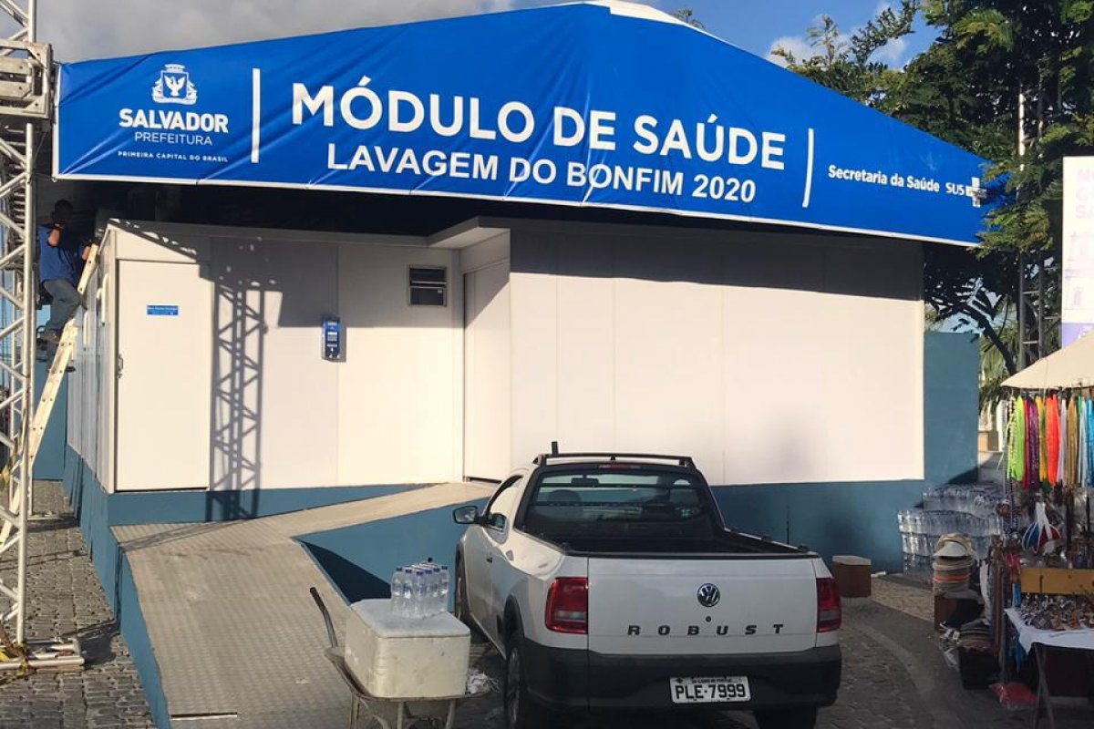 Secretaria de Saúde contabilizou 166 atendimentos durante a Lavagem do Bonfim