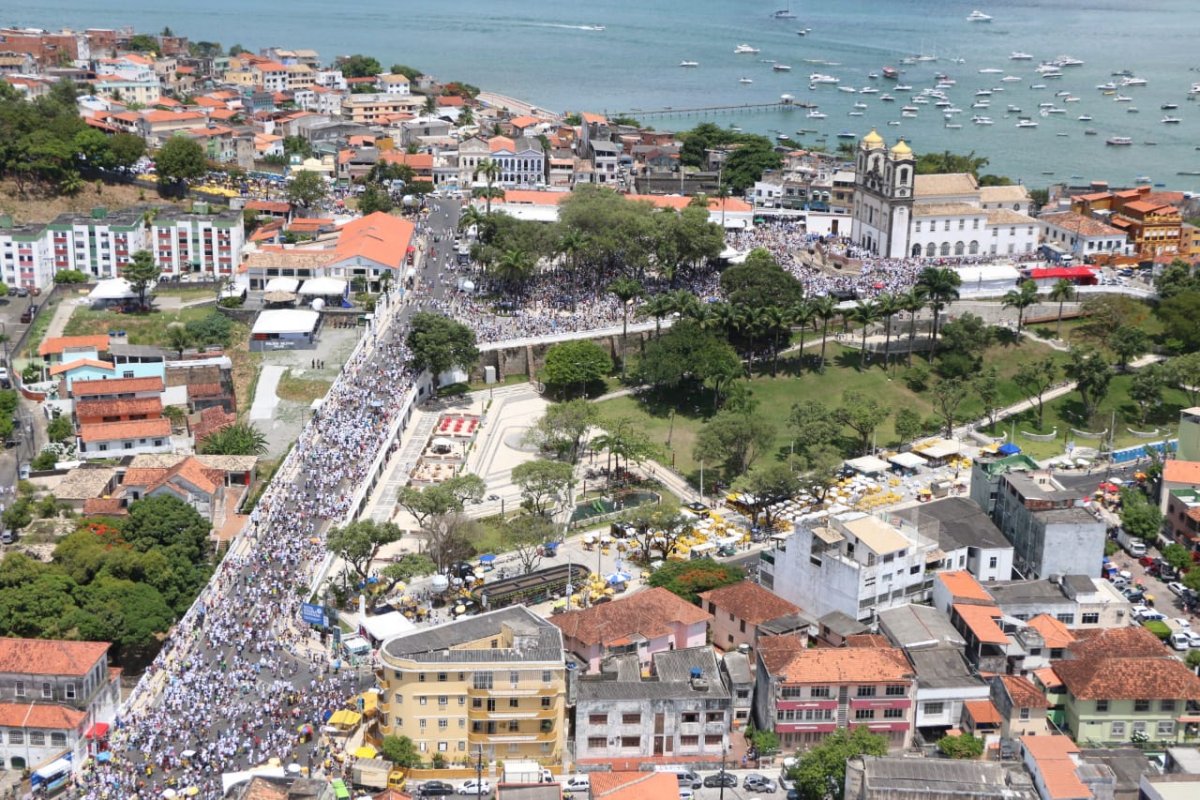 Lavagem do Bonfim termina sem registro de morte violenta