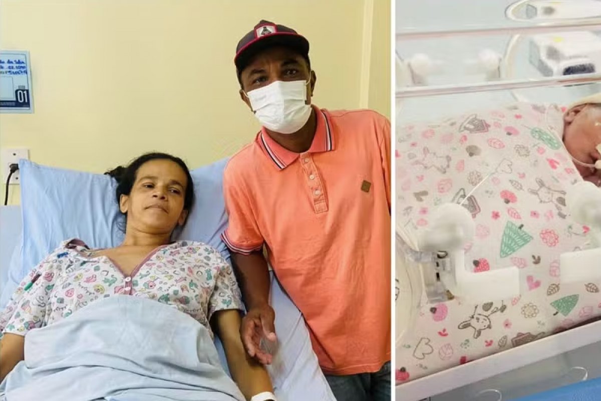 Bebê nasce saudável após se desenvolver fora do útero