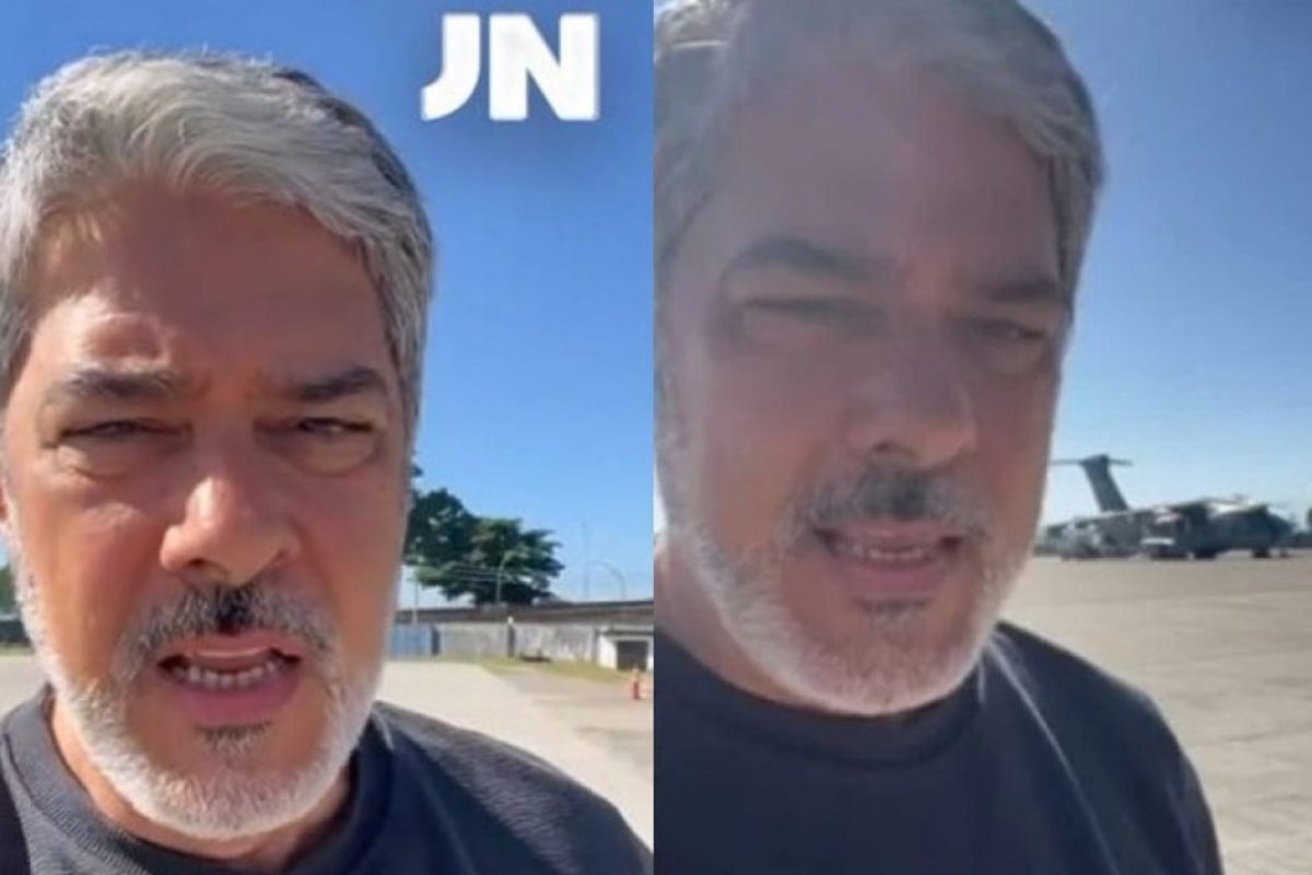 William Bonner chega ao Rio Grande do Sul para cobrir tragédia!