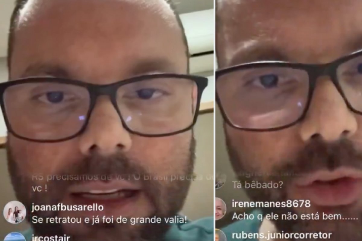 Vídeo: Jorge Seif pede desculpa a eleitores por ter ido a show de Madonna no RJ