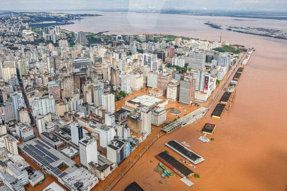 Chuvas fortes no RS ficaram 15% mais intensas que aquelas do final do século 20, diz análise