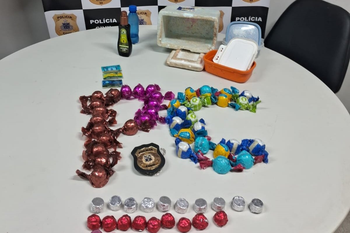 Mulher é presa em Trancoso com trufas recheadas com drogas