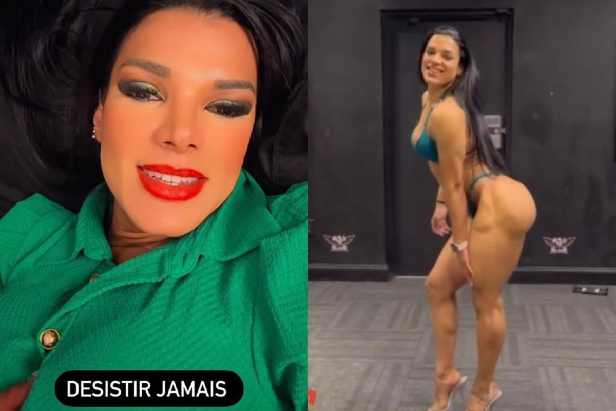 Injustiçada? Ex-morena do É o Tchan perde campeonato de fisiculturismo por supostos 'glúteos falsos'