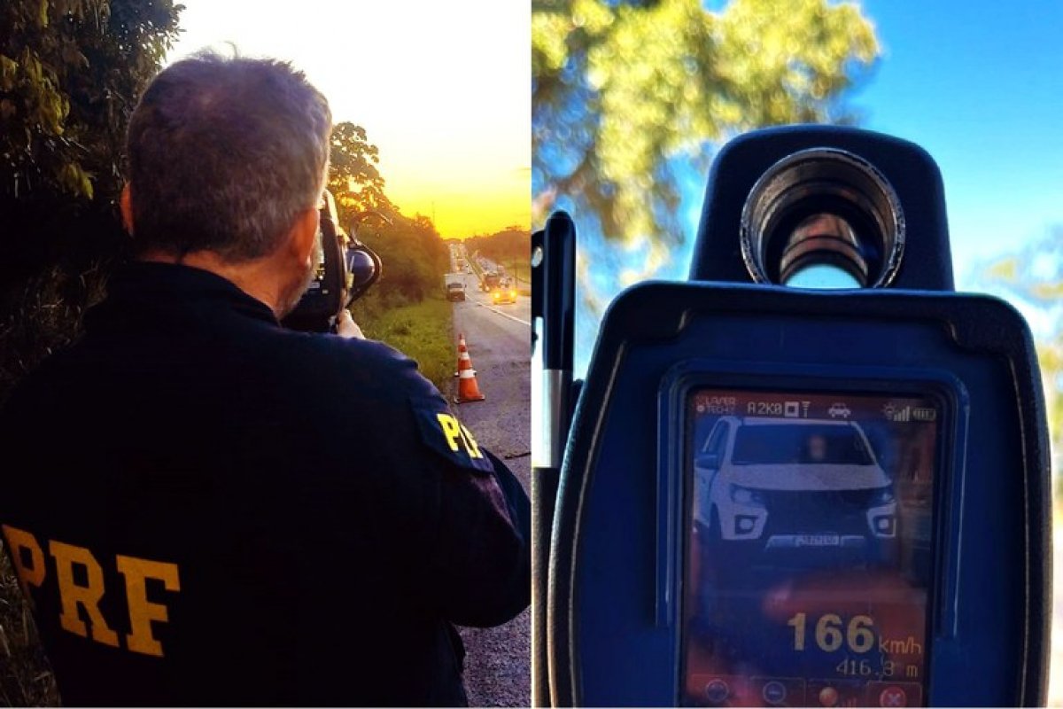 PRF registra quase 5 mil imagens de excesso de velocidade durante operação na Bahia