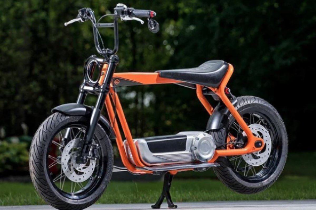 Harley-Davidson lança scooter elétrica com bateria removível