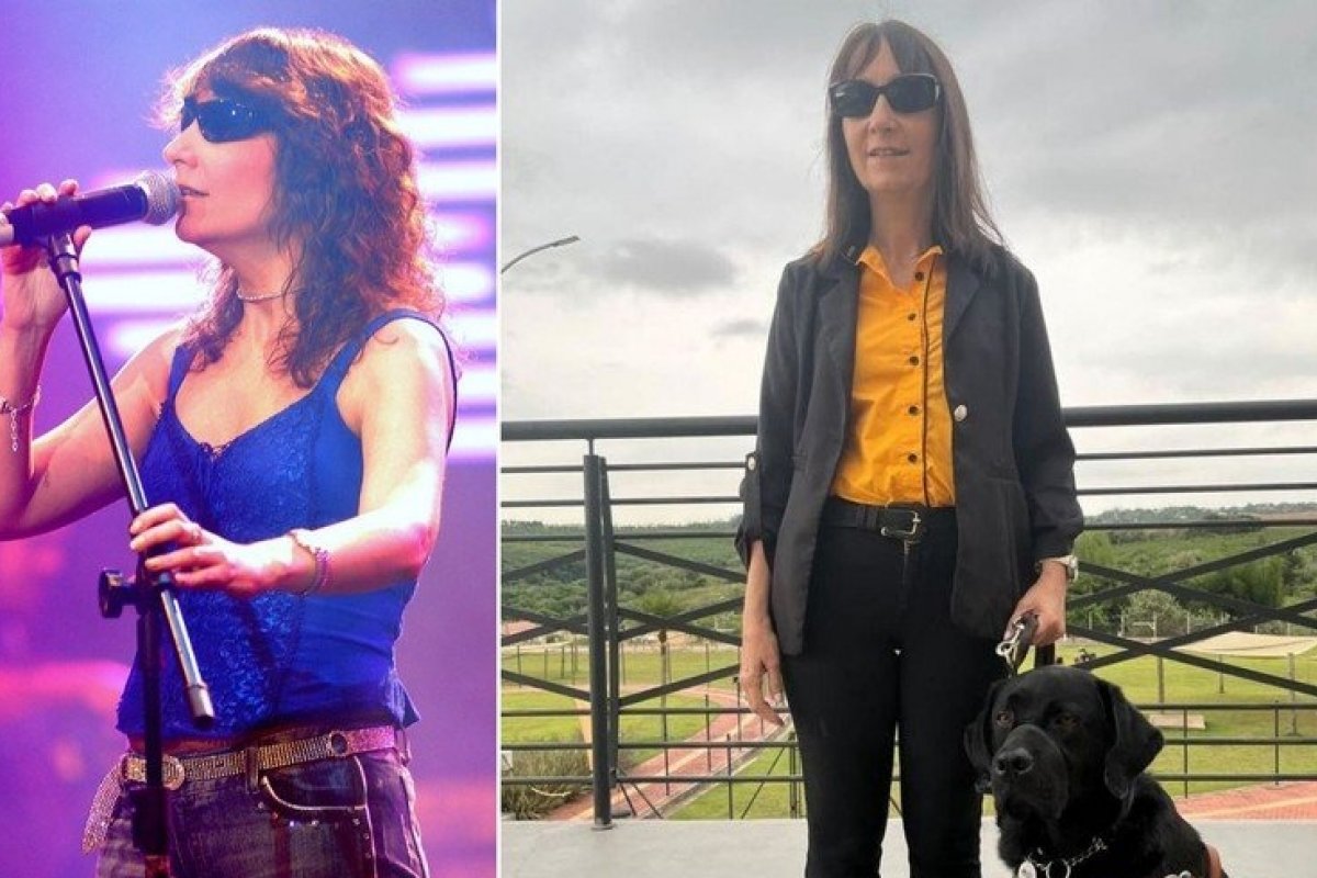 Sucesso dos anos 80, cantora Kátia ganha cão-guia Willy!