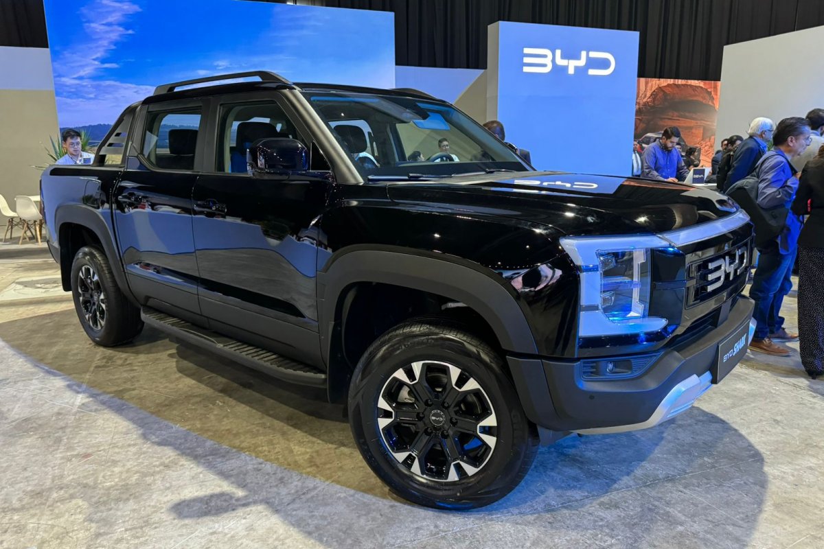 Picape BYD Shark híbrida é apresentada no México