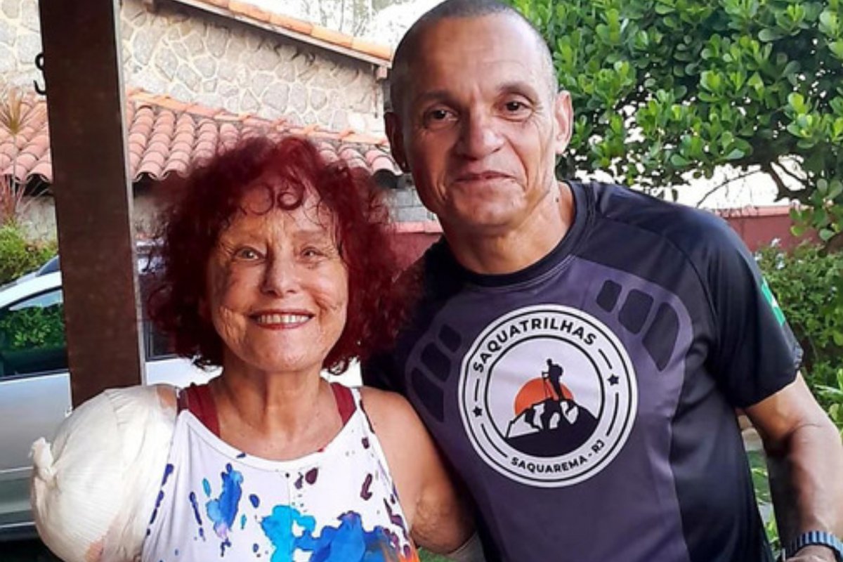 Escritora atacada por pitbulls reencontra maratonista que a salvou: 'É verdadeiramente um anjo'