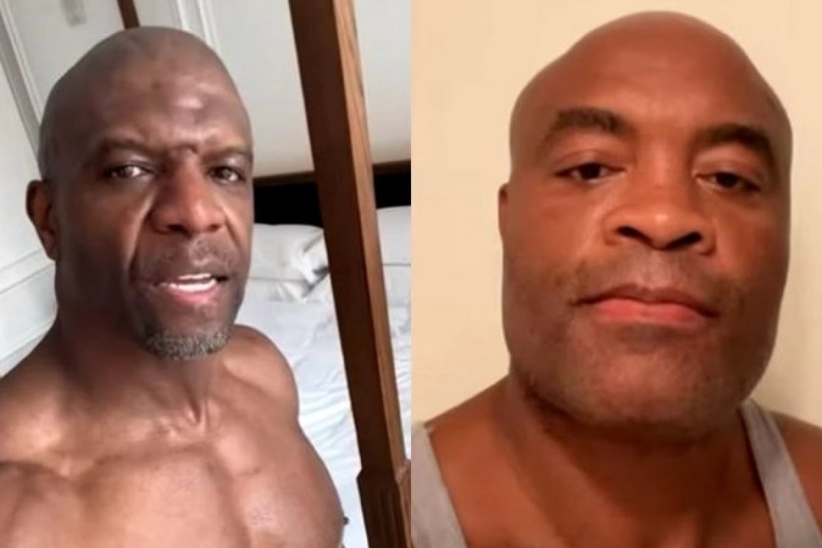 Ator Terry Crews e Anderson Silva anunciam luta no Brasil!