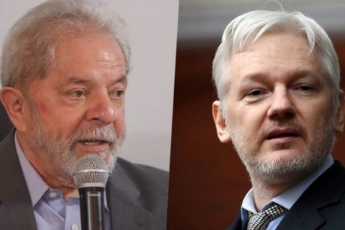Lula pede pela liberdade de Assange: 'Espero que a perseguição termine'