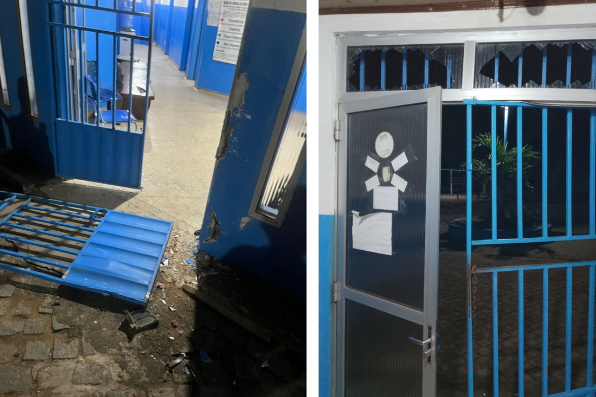 Homem é preso em flagrante após invadir posto de saúde com carro na Bahia
