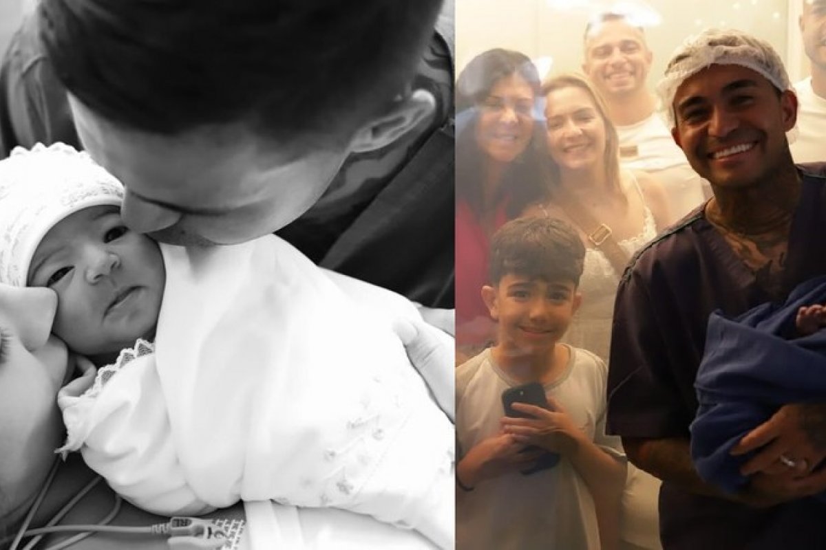 Nasceu! Dudu do Palmeiras é pai pela terceira vez!