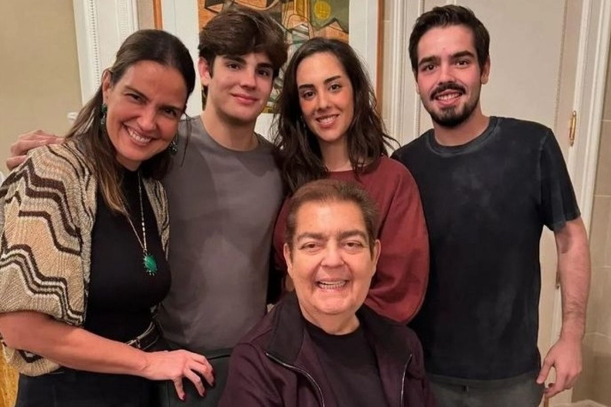 Após transplante de rim, Faustão faz 1ª aparição no aniversário do filho!