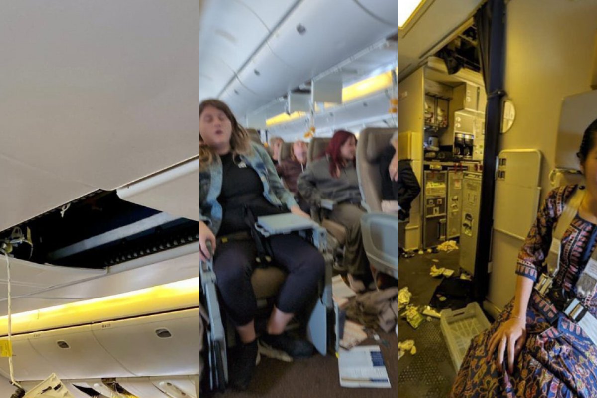 Vídeo: uma pessoa morre e 30 ficam feridas após turbulência em voo que ia de Londres a Singapura