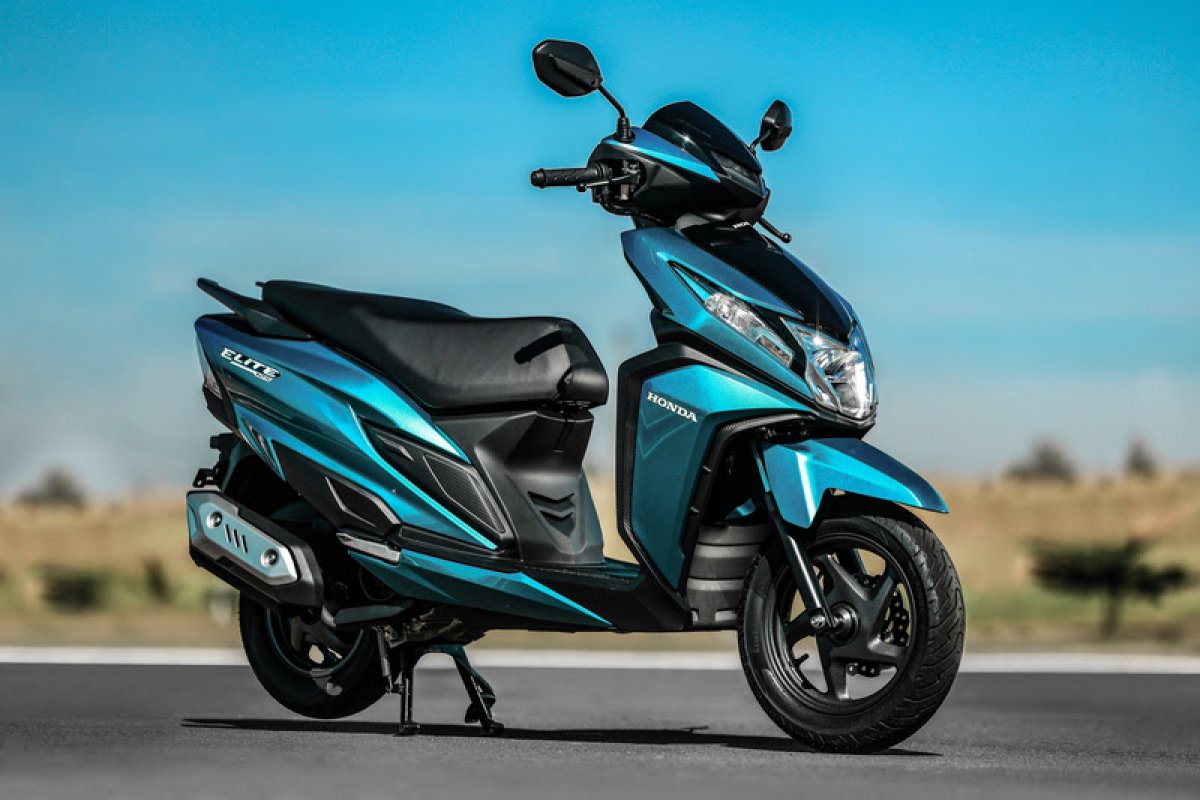 Scooter Elite 125 chega à linha 2025 com motor mais eficiente e visual renovado