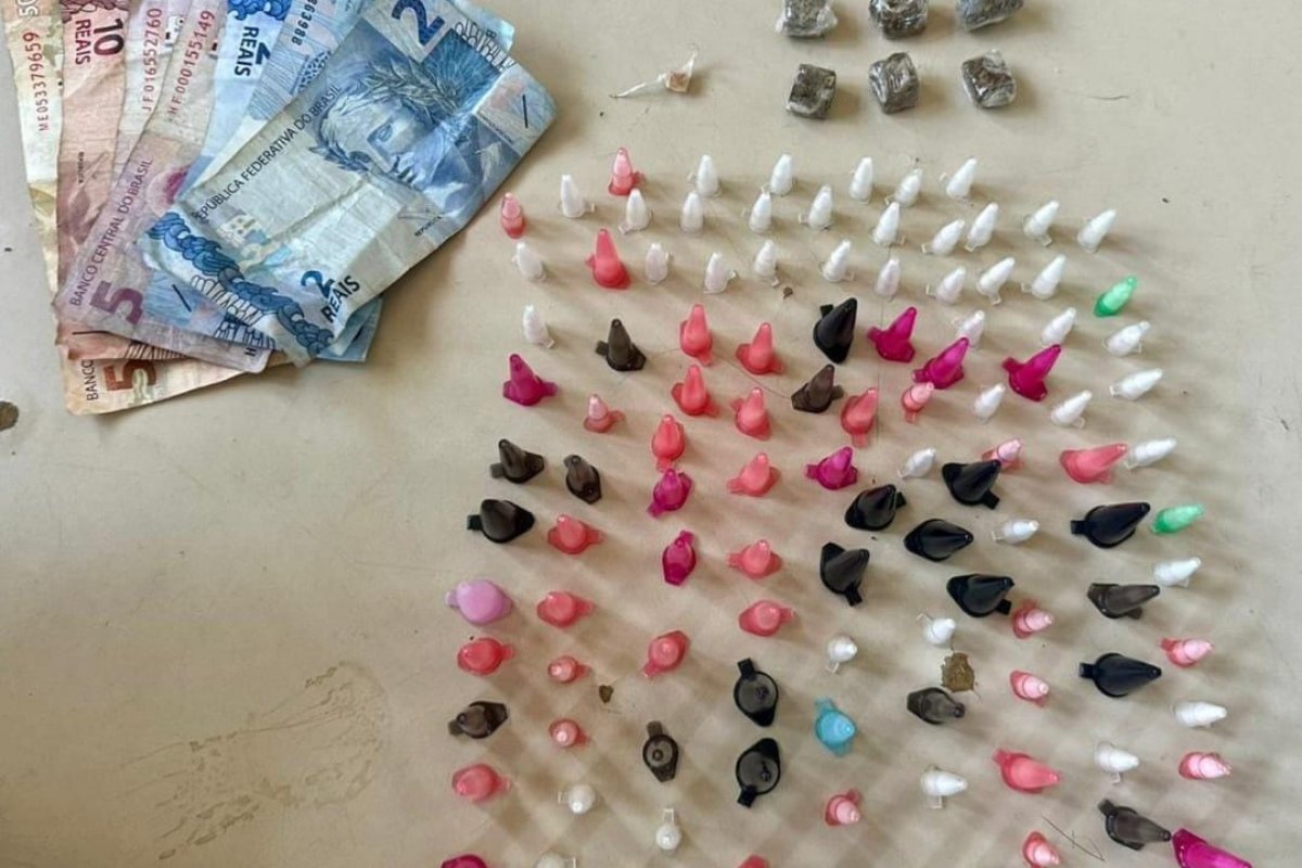 Suspeito de tráfico de drogas é preso em Santa Cruz Cabrália