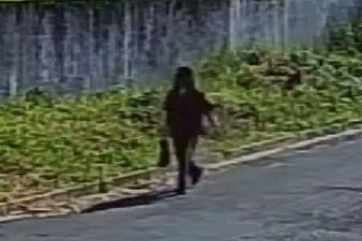 Imagens do suspeito de ter jogado ácido em mulher no Paraná são divulgadas