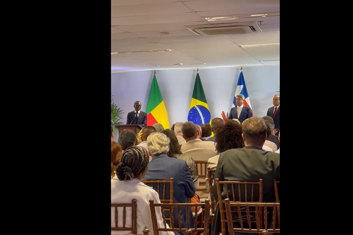Vídeo: "Todos nós sabemos que Benim foi a porta de saída dos escravos para o mundo, em especial, para a Bahia", diz Jerônimo Rodrigues