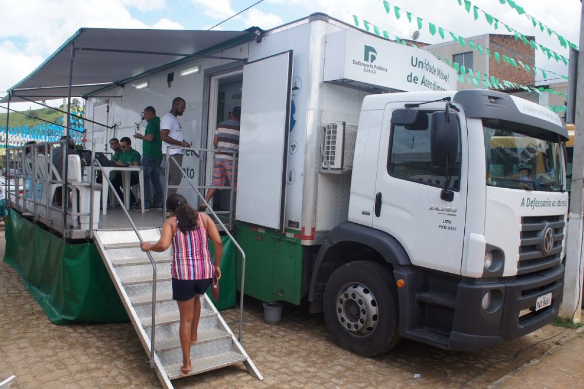 Nova Itarana e Brejões recebem Unidade Móvel de Atendimento da Defensoria