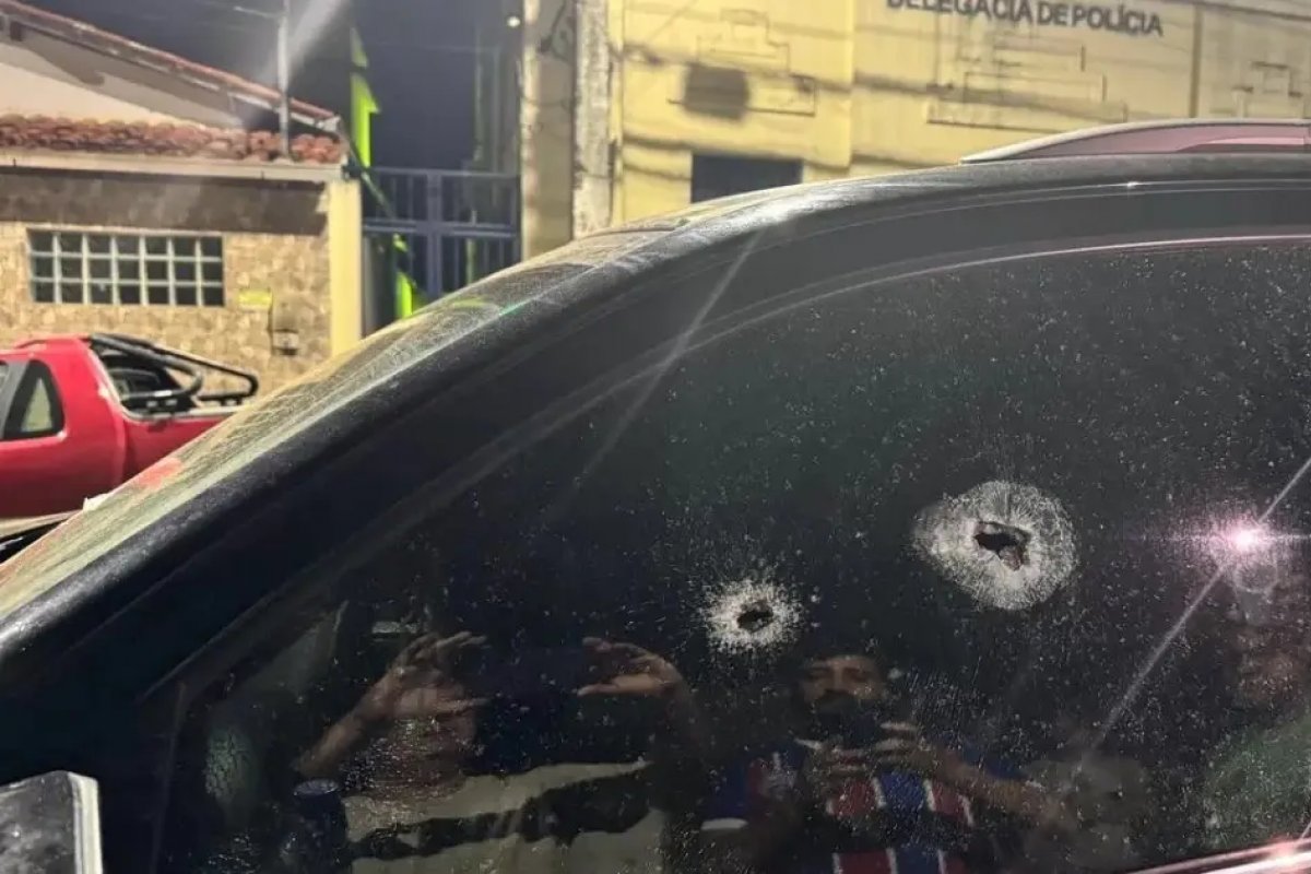 Pré-candidato a prefeito de Esplanada tem carro alvejado por tiros no domingo (26)