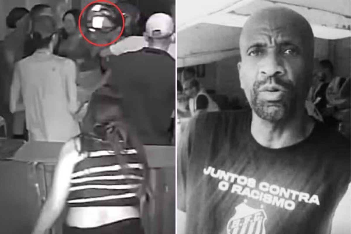 Vídeo: segurança morre depois de levar cabeçada e capacetadas de cliente que se recusou a pagar a conta