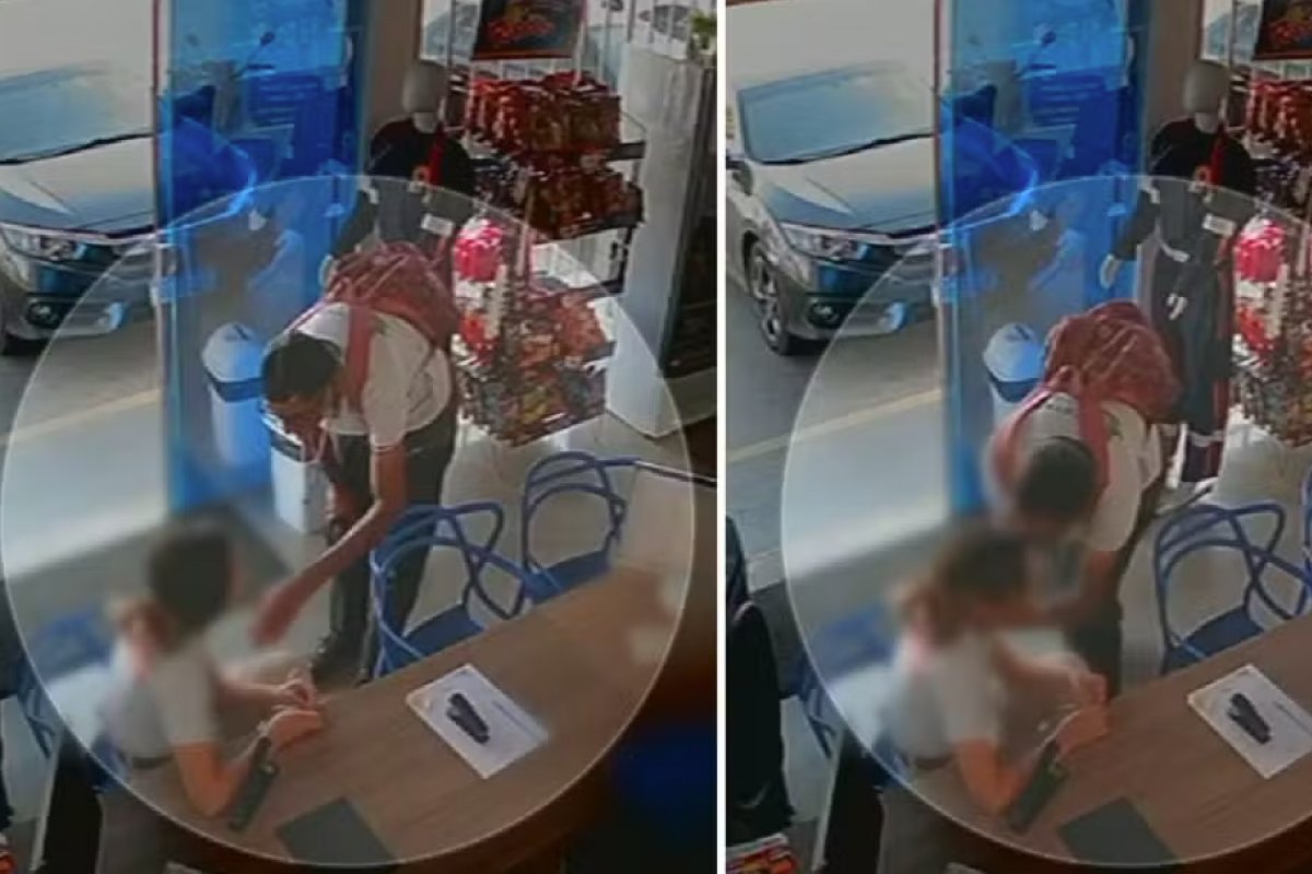 Homem é preso após beijar adolescente à força dentro de escola