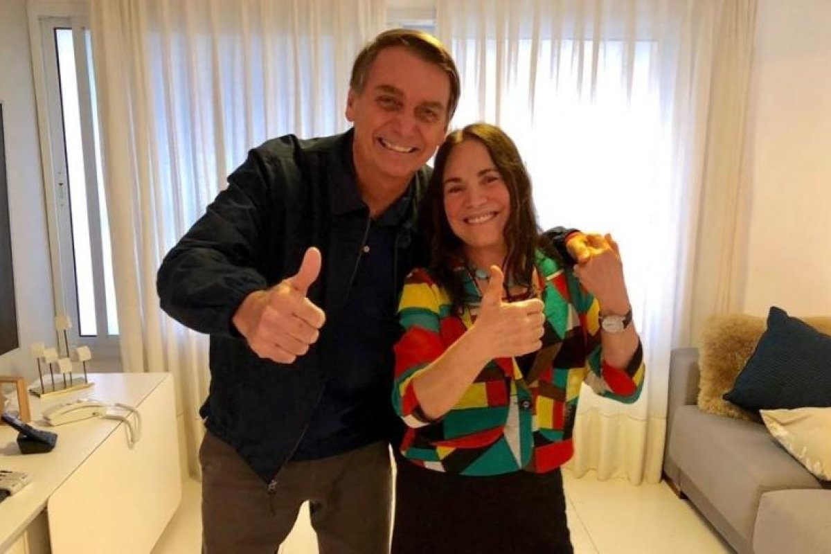 Palácio do Planalto afirma que Regina Duarte vai a Brasília conhecer Secretaria de Cultura