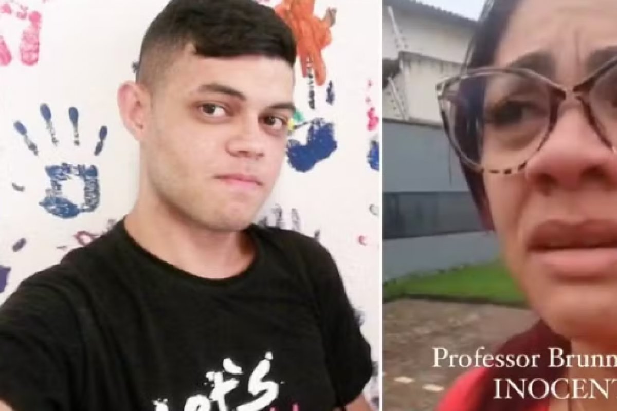 Mãe de professor denunciado por abusar de aluna se emociona após delegado o declarar como inocente