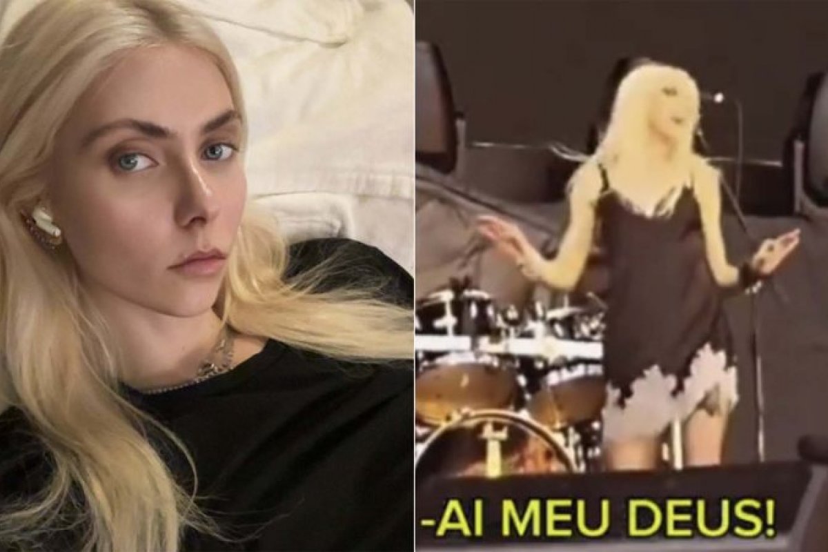 Cantora é mordida por morcego durante show!
