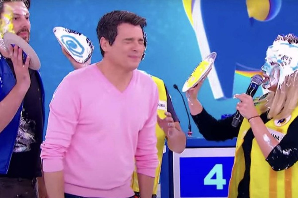Celso Portiolli revela como é feita a torta do Passa ou Repassa!