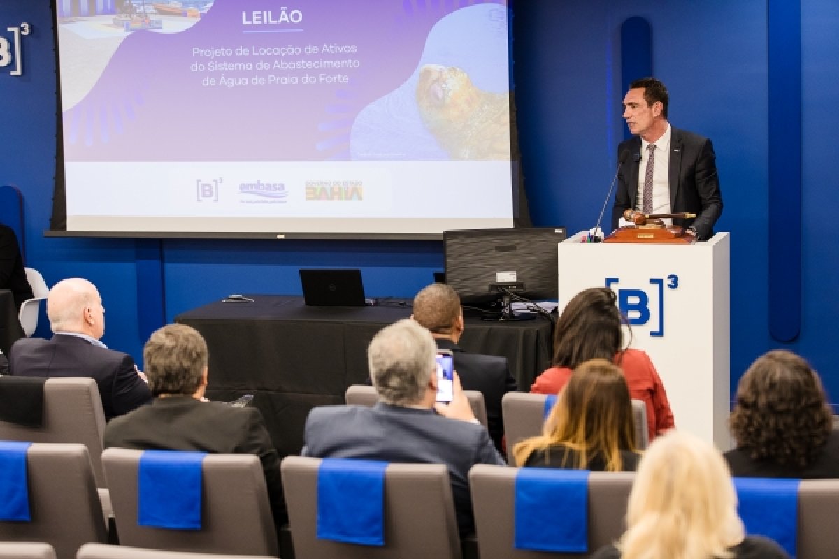 Embasa finaliza leilão de obra para implantação do sistema de abastercimento de Praia do Forte