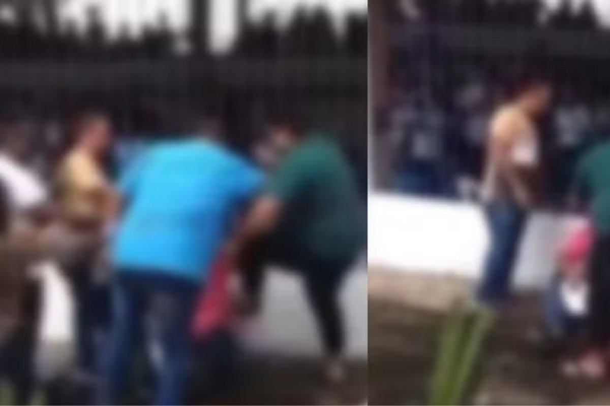 ‘Vem pegar no meu peito’, diz pai de aluna que agrediu professor denunciado por importunação sexual