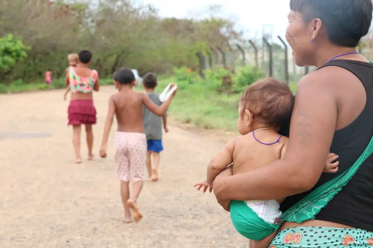 A presença de garimpeiros são 70% dos alertas registrados nos sistema de monitoramento na Terra Yanomami