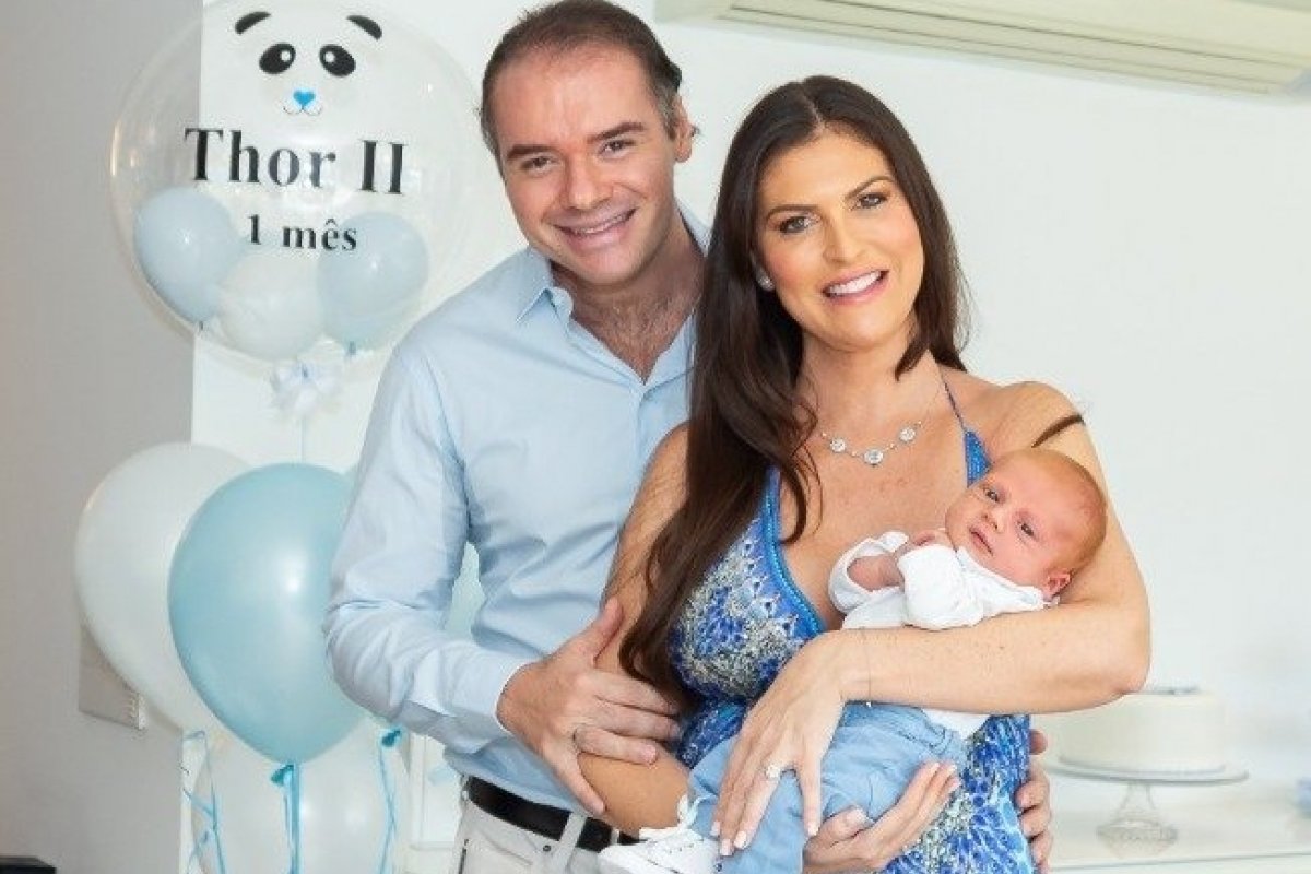 Thor Batista e esposa mostram detalhes do quarto do bebê Thor II!