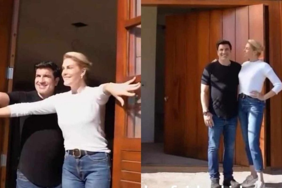 Veja vídeo; Edu Guedes e Ana Hick mostram a nova mansão!
