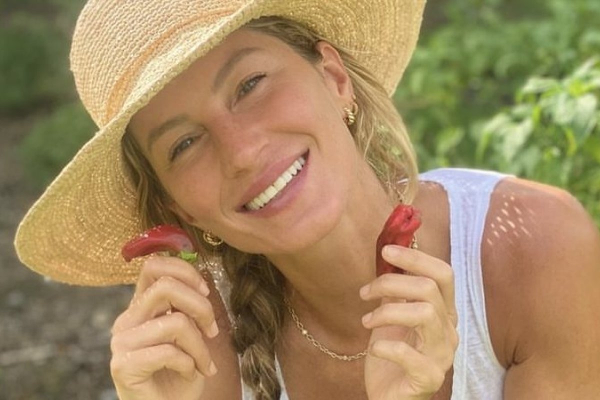 Gisele Bündchen revela quais são as ervas que usa na sua dieta!