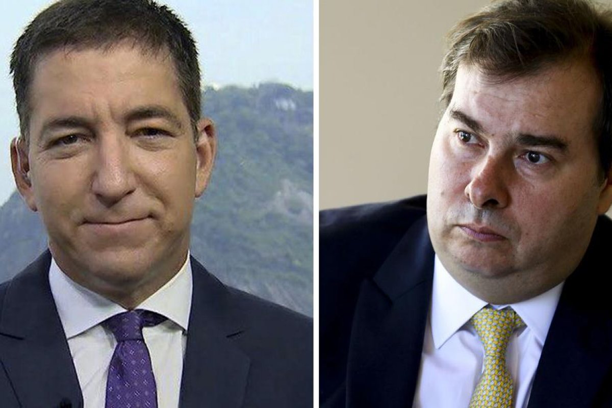 Maia critica denúncia do MP contra Glenn no Twitter