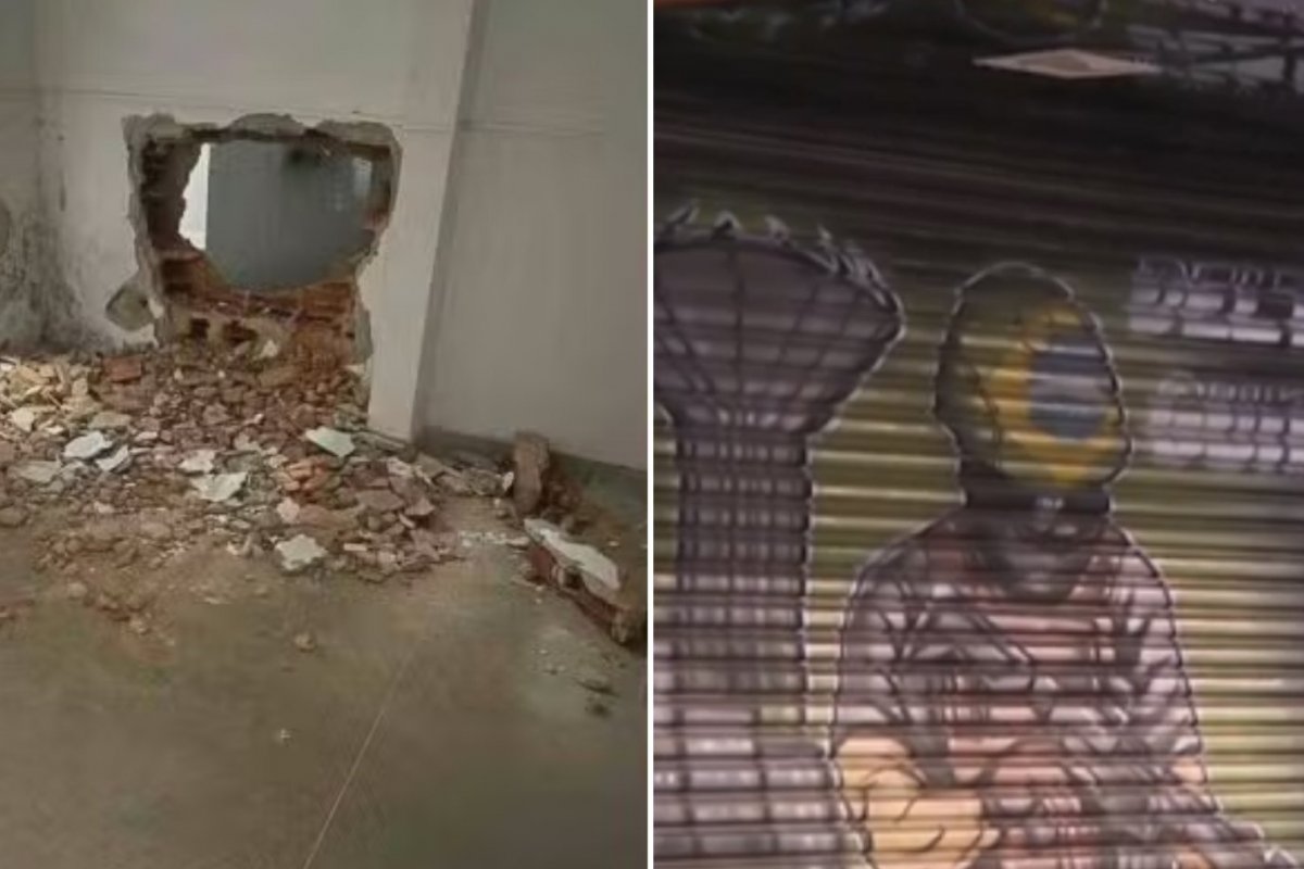 Suspeitos alugaram sala vizinha para ter acesso a cofre e furtar 100 armas no DF