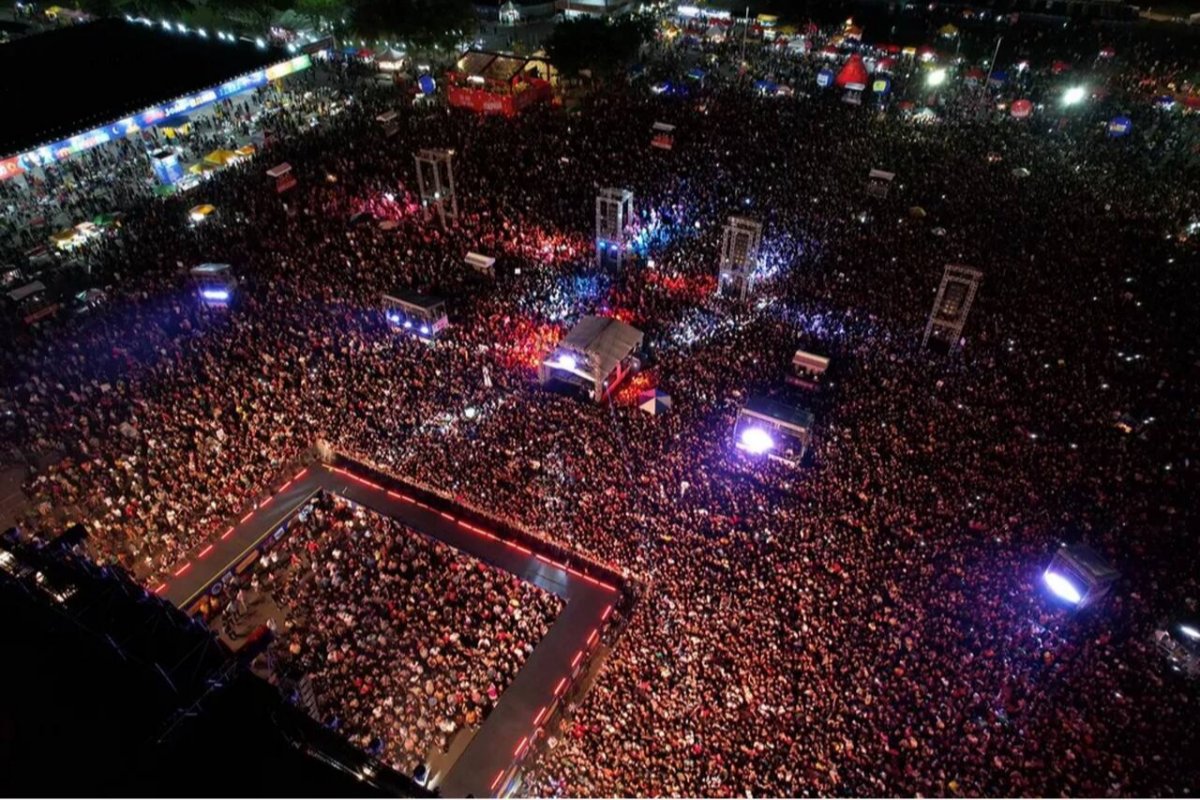 Confira a ordem dos shows deste sábado (15) no São João do Parque de Exposições, em Salvador