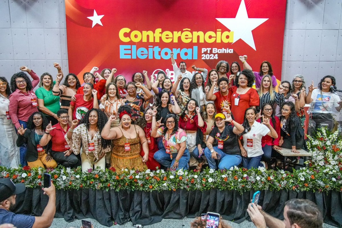 Conferência Eleitoral do PT na Bahia reúne representantes de mais de 300 municípios