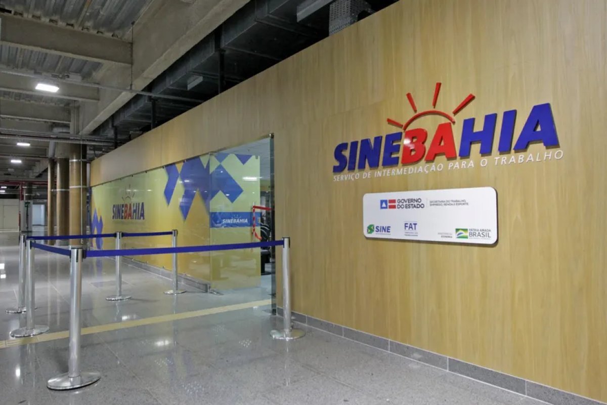 Sinebahia divulga vagas de empregos disponíveis para esta segunda-feira (17)