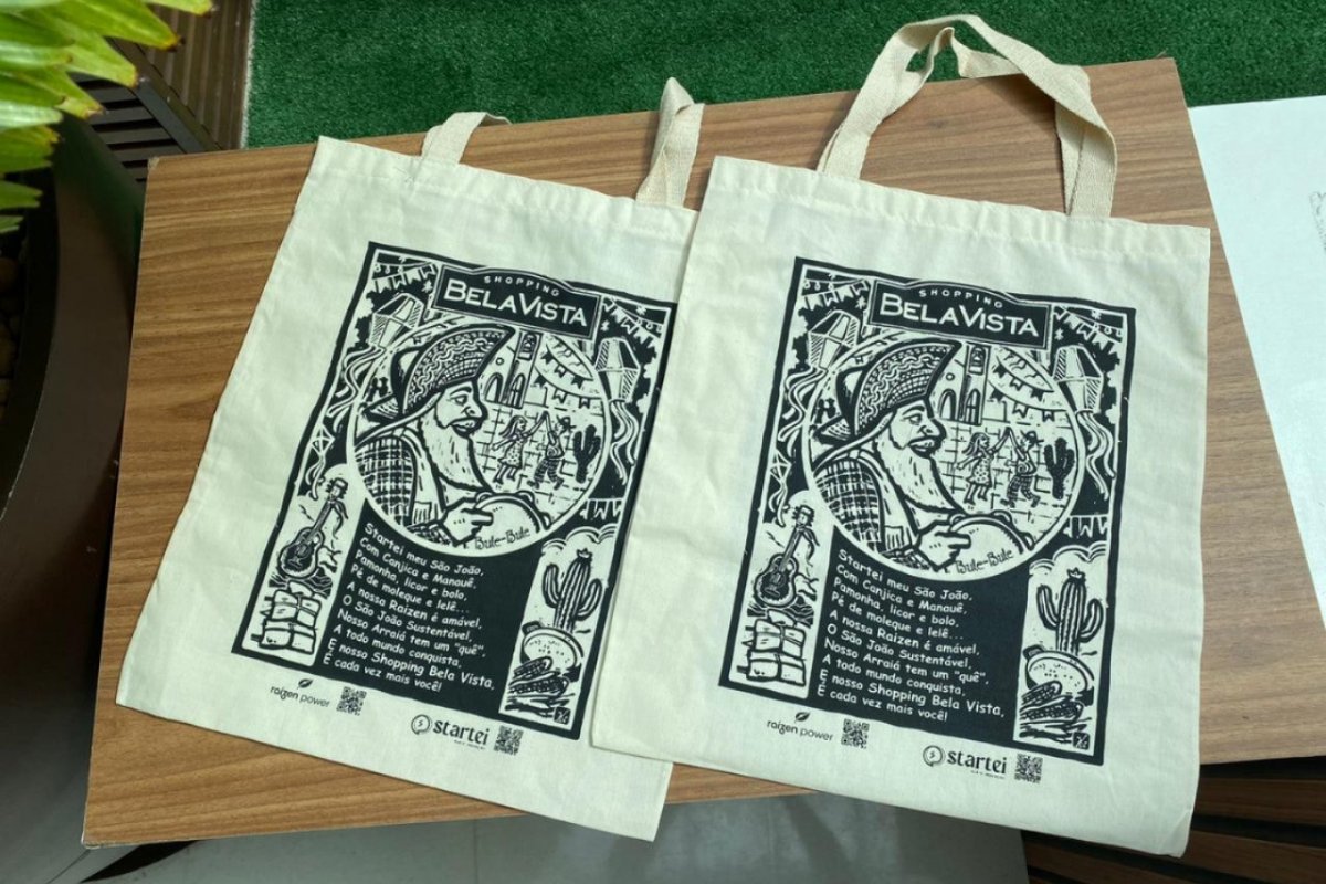 Shopping Bela Vista lança promoção de São João com bolsa exclusiva assinada por Mestre Bule-Bule!