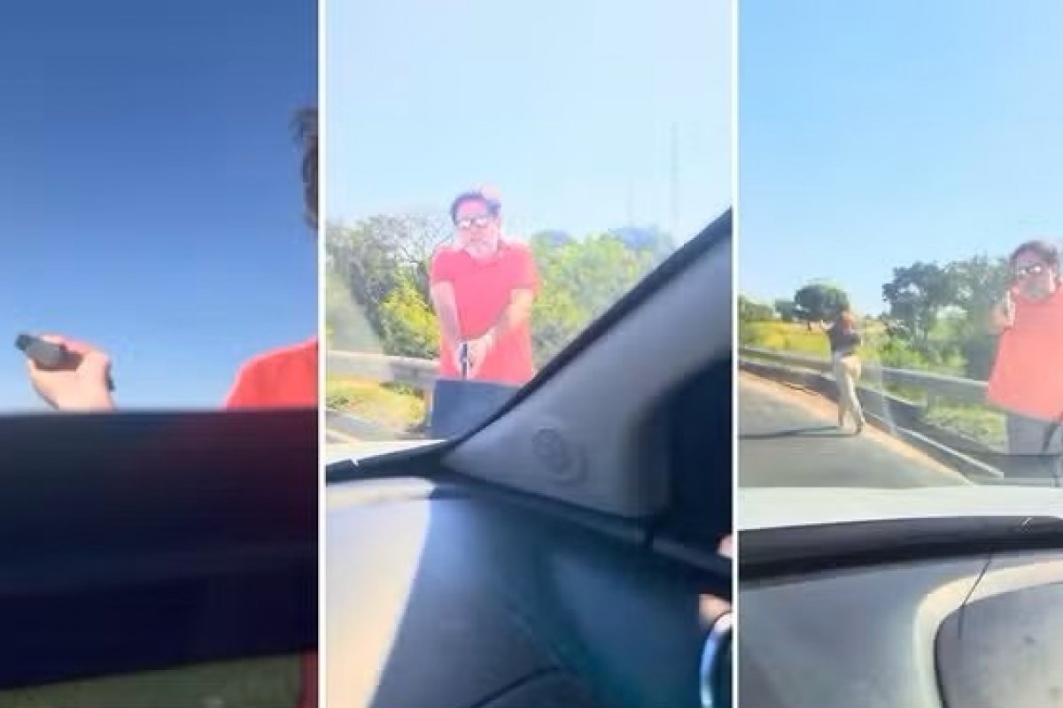 Motorista que atirou em carro durante briga usou pistola com numeração raspada