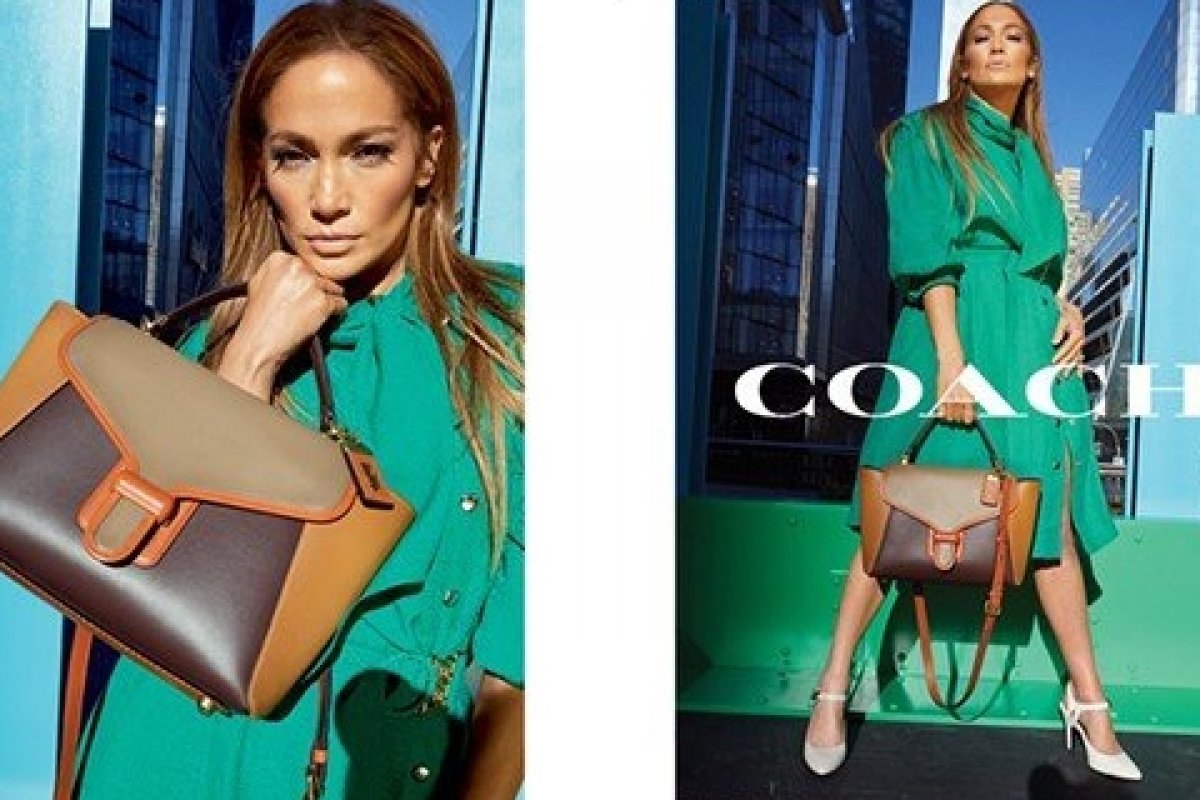 A cantora Jennifer Lopez é o novo rosto da Coach