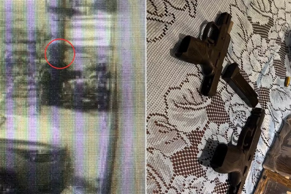 Em menos de um minuto, após anúncio de assalto, tia e sobrinho matam criminoso